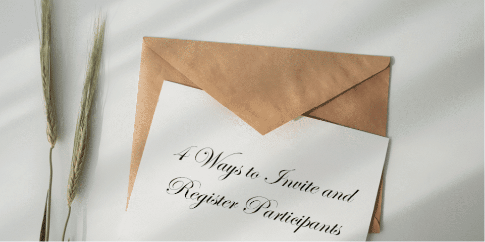 Invitation and a letter